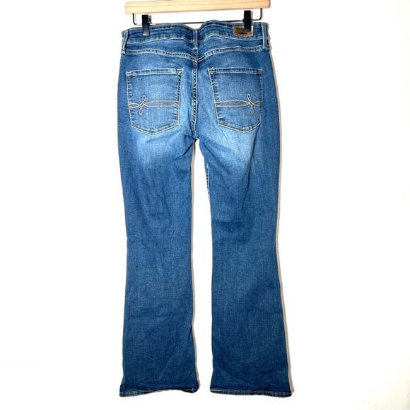 Levi's medium wash mid rise modern boot cut jeans size 8 B139 - Picture 5 of 5